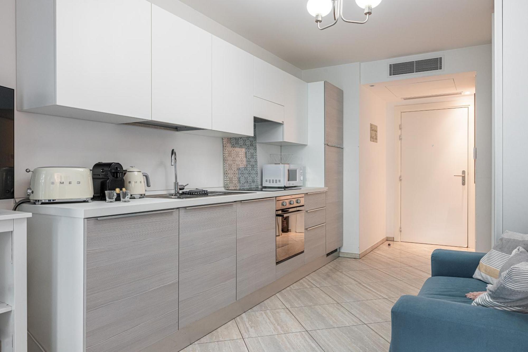 Studio Centre Terrasse Climatisation 50M Plage Menton Ngoại thất bức ảnh