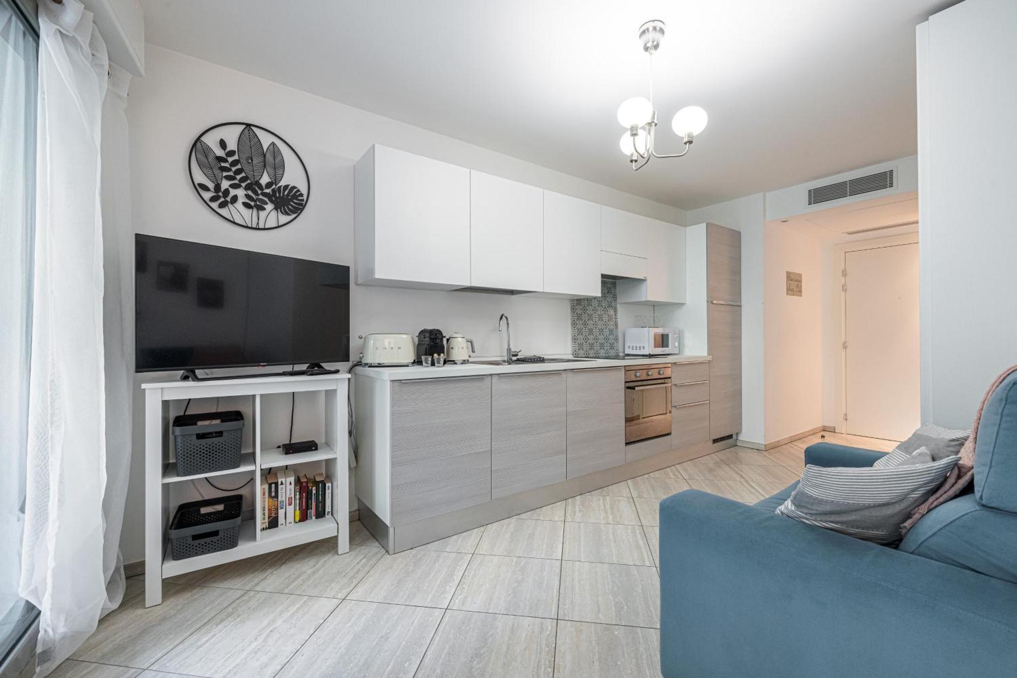Studio Centre Terrasse Climatisation 50M Plage Menton Ngoại thất bức ảnh