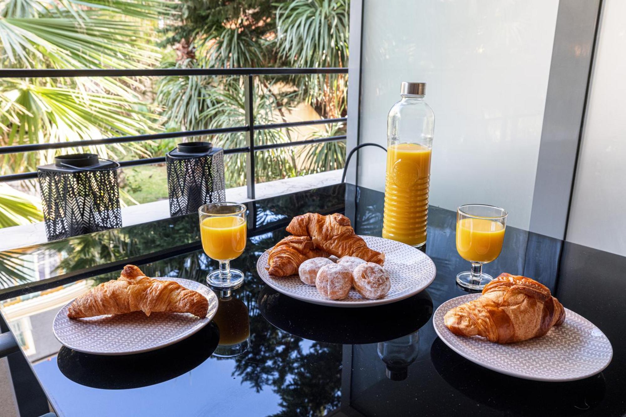 Studio Centre Terrasse Climatisation 50M Plage Menton Ngoại thất bức ảnh